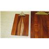 Image 4 : Qty 2 Koa Wood Clip Boards