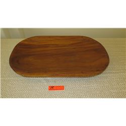 Large Wood Tray (Koa?) - Approx. 24.5"