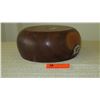 Image 6 : Koa Wood Calabash Bowl w/State of Hawaii Brass Crest