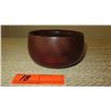 Image 4 : Koa Wood Calabash Bowl w/Inscription - Approx. 5" dia