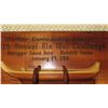 Image 4 : Koa Wood Award Plaque w/Canoe Relief - "Princess Kawananakoa"
