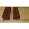 Image 10 : Qty 2 Rectangular Koa Wood Boxes w/Lids - Approx. 10" L, 4" W