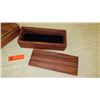 Image 3 : Qty 2 Rectangular Koa Wood Boxes w/Lids - Approx. 10" L, 4" W
