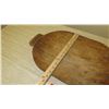 Image 9 : Large Carved, Textured Koa Wood Tray w/Handles - Approx. 21"