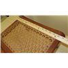 Image 10 : Cane Rattan, Curly Koa Foot Stool - Approx. 15"L , 12" W
