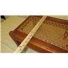 Image 11 : Cane Rattan, Curly Koa Foot Stool - Approx. 15"L , 12" W