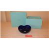 Image 8 : New Tiffany & Co. Cobalt Blue Glass Bowl (with Blue Box)