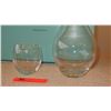 Image 6 : New Tiffany & Co. Glass Carafe & Water Glass (comes with blue box)