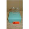 Image 1 : New Tiffany & Co. Etched Glass American Flag (comes with blue box)