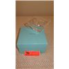 Image 1 : New Tiffany & Co. Tapered Square Crystal Bowl (comes with blue box)