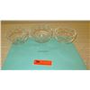 Image 6 : Qty 3 Tiffany & Co. Crystal Bowls - Raised Dolphin Pattern, Hearts