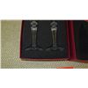 Image 3 : New Baccarat Cut Crystal Campagne Flutes - Pair (with original box)