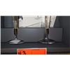 Image 3 : New Waterford Cut Crystal Champagne Flutes - Pair (with original box)