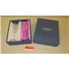 Image 1 : New Marquis Waterford Cut Crystal "Hearts" Champagne Flutes - Pair (with original box)