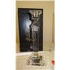 Image 2 : New Versace Medusa Lumiere Crystal Candlesticks (w/original boxes)