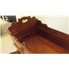 Image 2 : Vintage Koa Wood Baby Bassinet / Rocker - Approx. 35X29X21