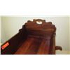 Image 9 : Vintage Koa Wood Baby Bassinet / Rocker - Approx. 35X29X21
