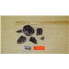 Image 8 : Amethyst Geode Rock / Gem Clusters - 7 Small Pieces