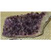 Image 2 : Qty 2 Amethyst Geode Rock / Gem Clusters (Approx. 9" & 5")