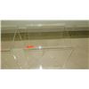 Image 3 : Pair: Modern Clear Lucite Side Tables - Approx. 23x18x21
