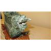 Image 16 : Vintage Ornate Carved Dragon Boat w/ Masts & Carved Wood Base 25X25"H, 5" W