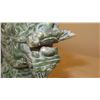 Image 17 : Vintage Ornate Carved Dragon Boat w/ Masts & Carved Wood Base 25X25"H, 5" W
