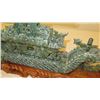 Image 7 : Vintage Ornate Carved Dragon Boat w/ Masts & Carved Wood Base 25X25"H, 5" W