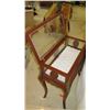 Image 9 : French Glass-Top Display Case Menagerie w/Gilt Ornamentation (32x16x36)