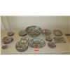 Image 3 : Misc. Rose Medallion Server Bowls, Tray, Platter, Plates, Bowls