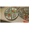 Image 7 : Misc. Rose Medallion Server Bowls, Tray, Platter, Plates, Bowls