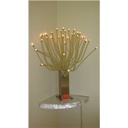 Modern Coral/Pearl Stud Lamp