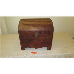 Vintage Koa Wood Chest - Approx. 22X19X18