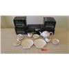Image 1 : New Belleek Fine China "Neptune" Plates, Teapot, Demitasse Cups, Saucers, Sugar Bowls, Creamers