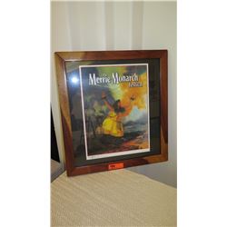 Wood-Framed Merrie Monarch Festival 2010 Poster - Signed 25X24