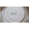 Image 8 : Himark White Ceramic Set, Fish/Shell Motif - Server and 4 Bowls