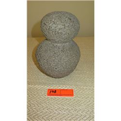 Stone Poi Pounder - Approx. 9  Tall