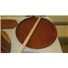 Image 11 : 9 Pieces Solid Wood Trays, Round Platters, Clipboard, etc. - Koa and Other Wood