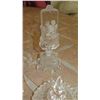 Image 8 : Qty 4 Misc. Cut Crystal & Etched Glass Perfume Bottles