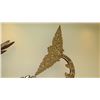 Image 10 : Large Thai Gold Enameled, Studded Dragon w/ Mossaic Embellishments 90X65X14