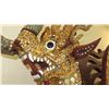 Image 24 : Large Thai Gold Enameled, Studded Dragon w/ Mossaic Embellishments 90X65X14