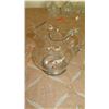 Image 4 : Qty 3 Misc. Glass and Cut Crystal Pitchers