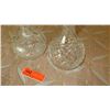 Image 7 : Qty 2 Cut Crystal Decanters