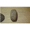 Image 3 : Qty 7 Misc. Old, Rounded Hawaiian Stones, Poi Pounder