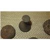 Image 9 : Qty 7 Misc. Old, Rounded Hawaiian Stones, Poi Pounder