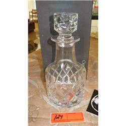 New Orrefors Cut Crystal Decanter