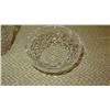 Image 2 : Qty 3 Cut Crystal Stemmed Candy Tray and Bowls