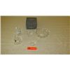 Image 1 : Qty 5 New Misc. Waterford Cut Crystal Perfume Bottles, Heart Ring Holder, Heart Tray