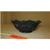 Image 2 : Scallop-Edged Carnival Glass Bowl - Approx. 8" dia.