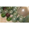 Image 5 : Huge Lot of Glass Ball Fishing Floats - Various Sizes/Colors - Does not include board