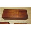 Image 2 : Qty 6 Misc. Lidded Rectangular Wooden Boxes - Various Wood
